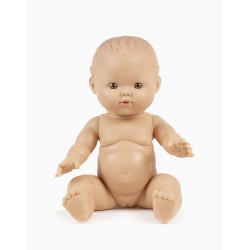 POUPEE VINTAGE YEUX MARRON...