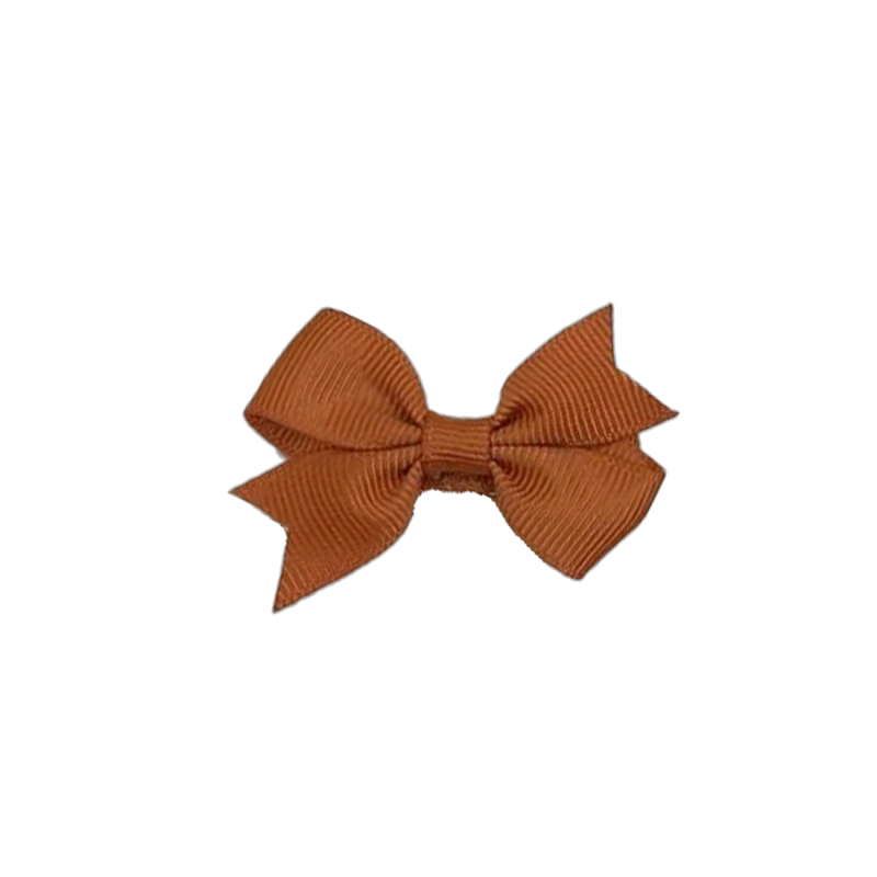 BARRETTE NOEUD CARAMEL - ATELIER WAGRAM