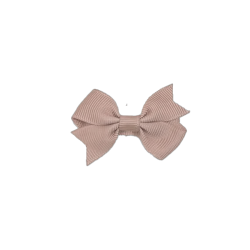 BARRETTE NOEUD NUDE -...