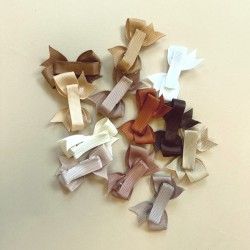 BARRETTE NOEUD NUDE - ATELIER WAGRAM