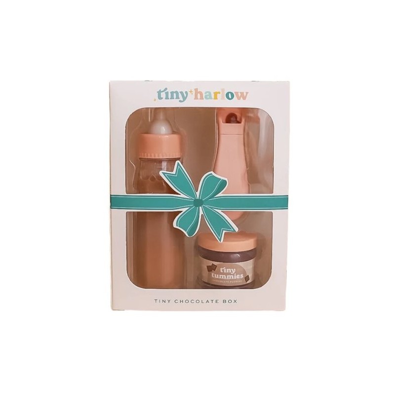 BIBERON DE CHOCOLAT, PETIT POT ET SA CUILLERE - TINY HARLOW