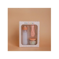 BIBERON DE LAIT, PETIT POT CEREALES ET SA CUILLERE - TINY HARLOW
