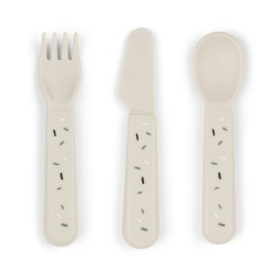 SET 3 COUVERTS FOODIE CONFETTI SABLE - DONE BY DEER