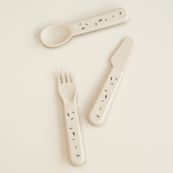 SET 3 COUVERTS FOODIE CONFETTI SABLE - DONE BY DEER