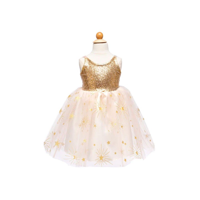 ROBE DE SOIREE GOLDEN GLAM PARTY DRESS 5-6 ANS - GREAT PRETENDERS