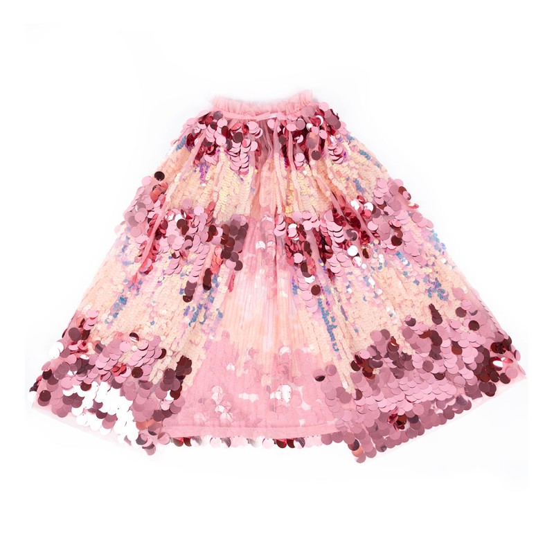 CAPE SEQUINS ROSE THE 5TH AVENUE 4-6 ANS - GREAT PRETENDERS