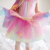 SET TUTU, MASQUE ET CAPE METALLIC OR ET ROSE 4-6 ANS - GREAT PRETENDERS