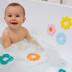 PUZZLE DE BAIN FLEURS FLOWER POWER - QUUT