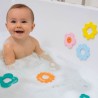 PUZZLE DE BAIN FLEURS FLOWER POWER - QUUT