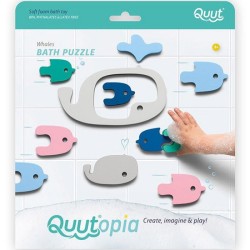 PUZZLE DE BAIN BALEINES WHALE - QUUT