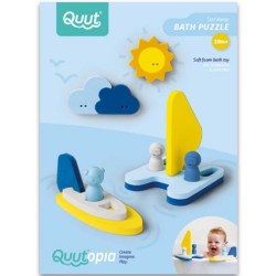 PUZZLE DE BAIN 3D BATEAUX METTRE LES VOILES - QUUT