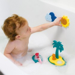 PUZZLE DE BAIN 3D ILE AUX TRÉS