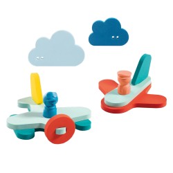PUZZLE DE BAIN 3D DANS LES AIRS - QUUT