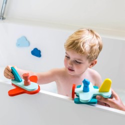 PUZZLE DE BAIN 3D DANS LES AIRS - QUUT