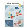 PUZZLE DE BAIN 3D DANS LES AIRS - QUUT