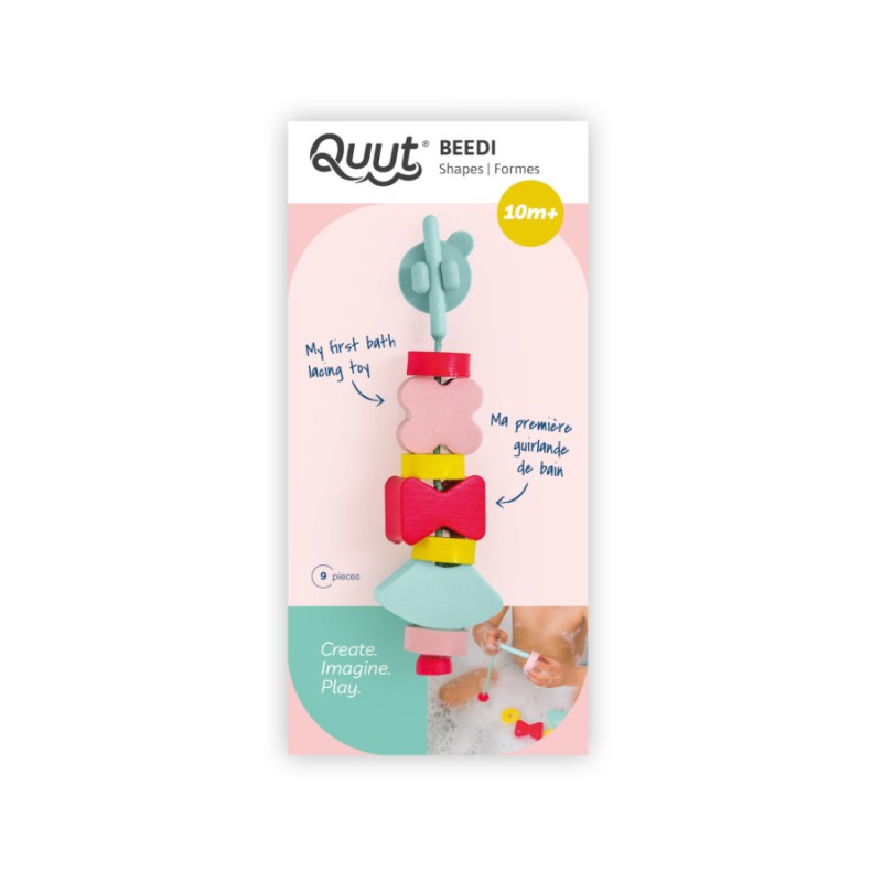 GUIRLANDE DE BAIN EN MOUSSE "FORMES" - QUUT