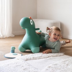 BALLON SAUTEUR HOPPI DINO VERT - QUUT