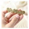 BARRETTE COEURS DORÉS - CG HOME
