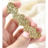 BARRETTE COEURS DORÉS - CG HOME