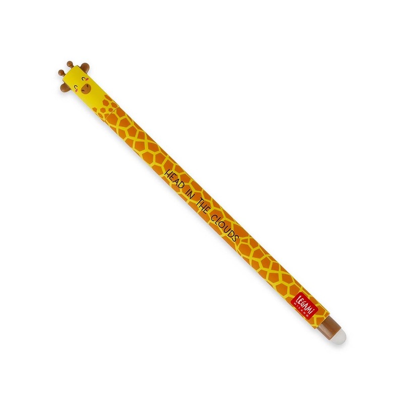 STYLO A ENCRE GEL EFFACABLE GIRAFE - LEGAMI