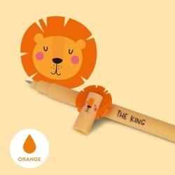 STYLO A ENCRE GEL EFFACABLE LION - LEGAMI