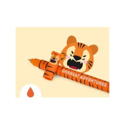 STYLO A ENCRE GEL EFFACABLE TIGRE - LEGAMI