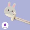 STYLO A ENCRE GEL EFFACABLE LAPIN - LEGAMI