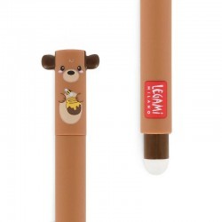STYLO A ENCRE GEL EFFACABLE OURS MIEL - LEGAMI