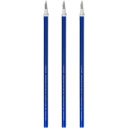 3 RECHARGES STYLO ENCRE GEL EFFACABLE BLEU - LEGAMI