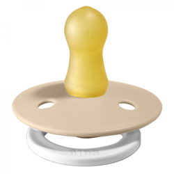 TETINE CAOUTCHOUC NATUREL PHOSPHORESCENTE VANILLE TAILLE 3 - BIBS