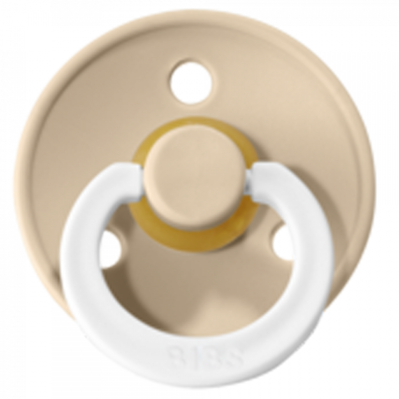 TETINE CAOUTCHOUC NATUREL PHOSPHORESCENTE VANILLE TAILLE 3 - BIBS