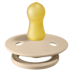TETINE CAOUTCHOUC NATUREL VANILLE TAILLE 1 - BIBS