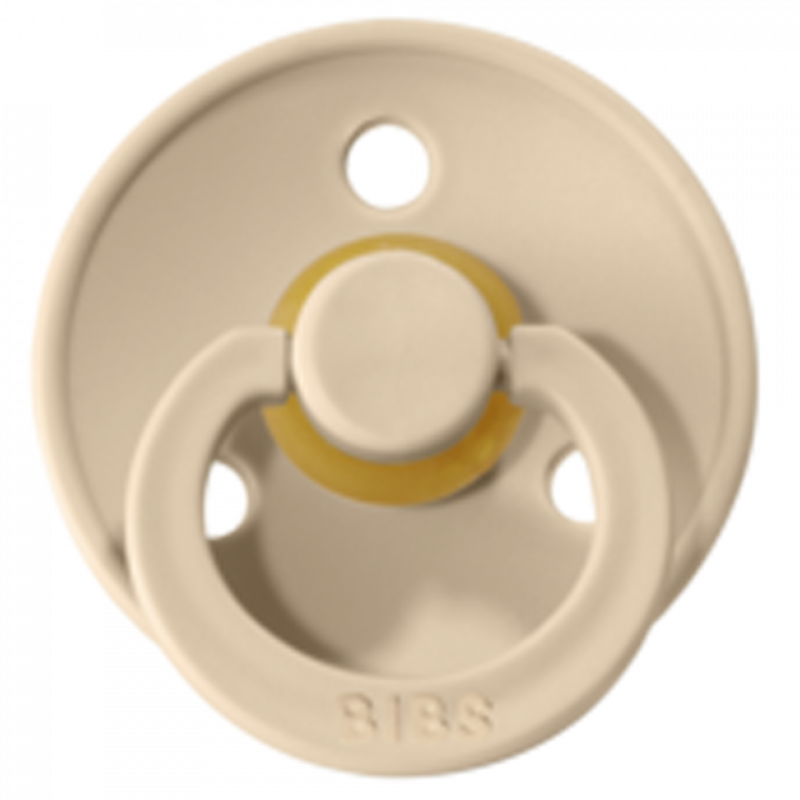 TETINE CAOUTCHOUC NATUREL VANILLE TAILLE 1 - BIBS