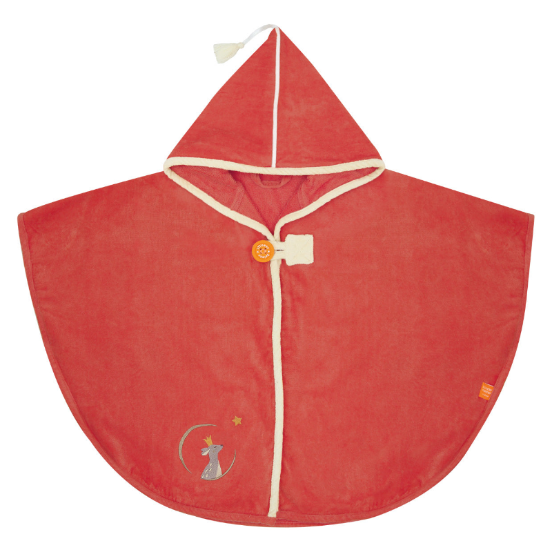CAPE DE BAIN FAON FRAISE - L'OISEAU BATEAU