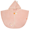 CAPE DE BAIN LAPIN ROSE POUDRE - L'OISEAU BATEAU