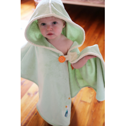 CAPE DE BAIN TORTUE MENTHALO - L'OISEAU BATEAU