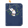 PROTÈGE CARNET DE SANTÉ LAPIN COURONNE - L'OISEAU BATEAU