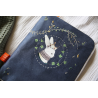 PROTÈGE CARNET DE SANTÉ LAPIN COURONNE - L'OISEAU BATEAU