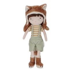 POUPÉE CHIFFON SAM FOREST FRIEND - LITTLE DUTCH