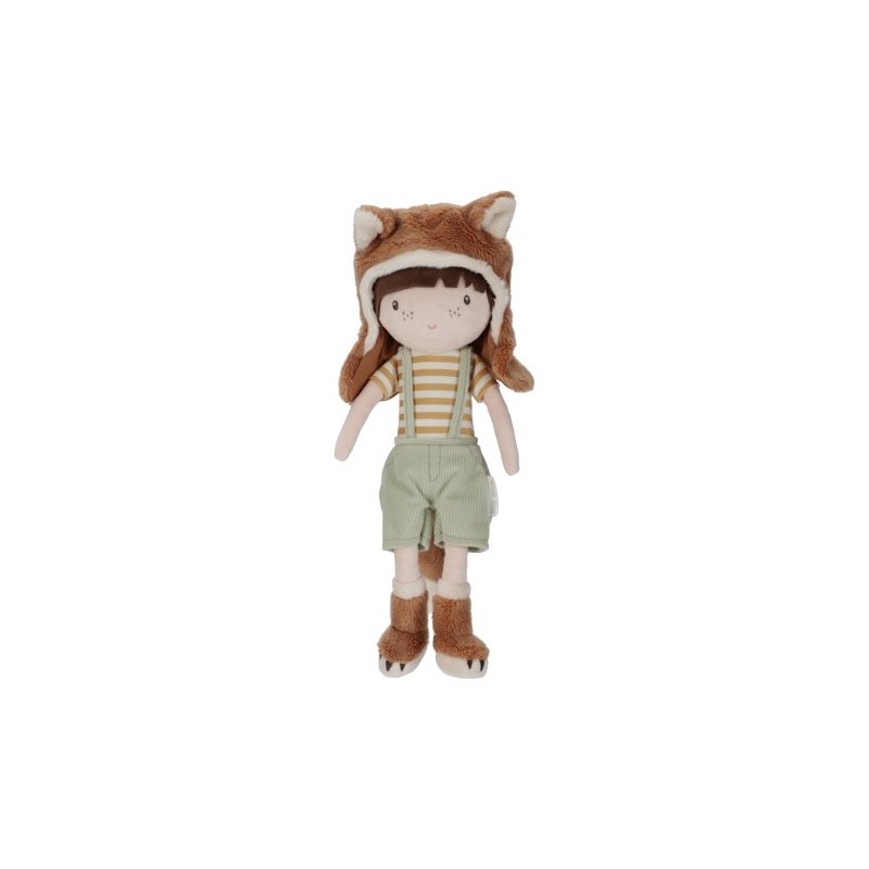 POUPÉE CHIFFON SAM FOREST FRIEND - LITTLE DUTCH