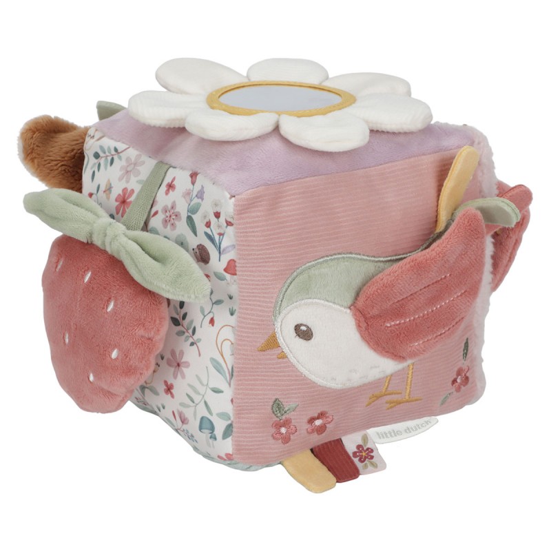 CUBE D'ACTIVITES SOFT FAIRY GARDEN - LITTLE DUTCH