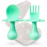 COUVERTS D'APPRENTISSAGE TURQUOISE - GRABEASE