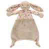 BLOSSOM BUNNY BEIGE PETAL COMFORTER - JELLYCAT