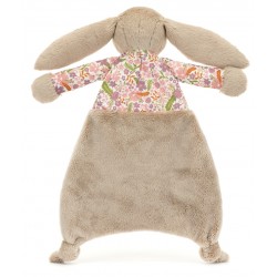 BLOSSOM BUNNY BEIGE PETAL COMFORTER - JELLYCAT