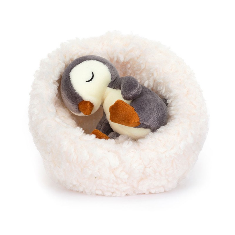 PINGOUIN DANS SON NID HIBERNATING PENGUIN - JELLYCAT
