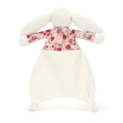 BLOSSOM BUNNY CREAM BERRY COMFORTER - JELLYCAT