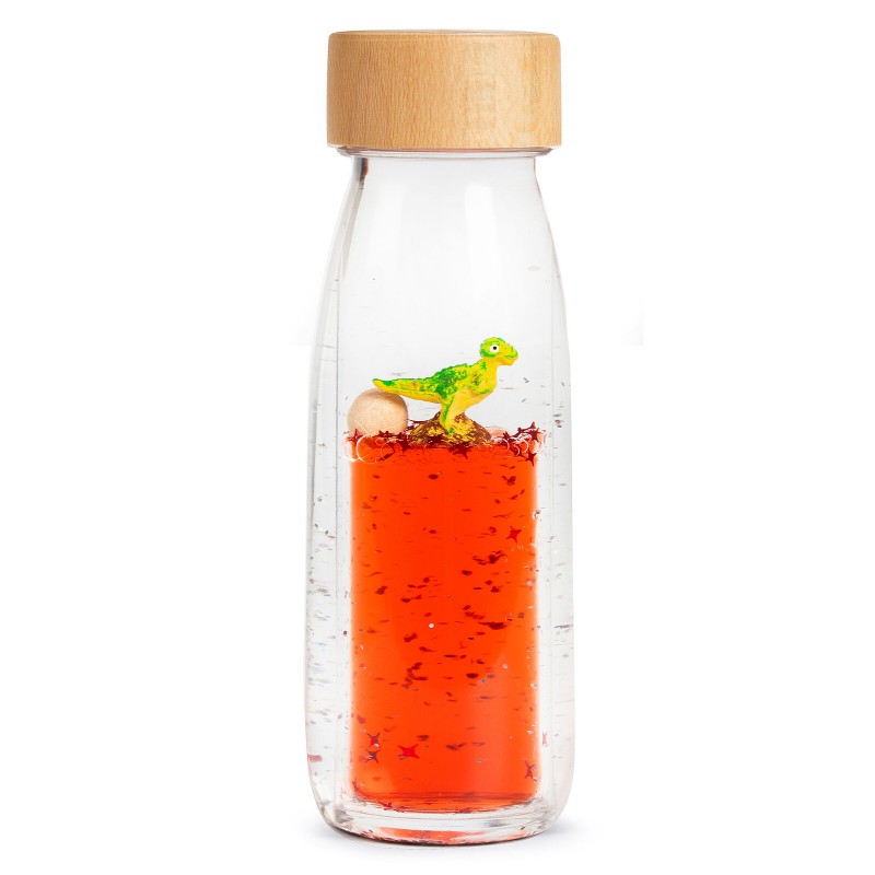 BOUTEILLE SENSORIELLE MOVE T-REX - PETIT BOUM