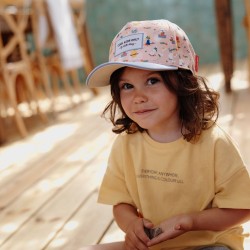 CASQUETTE FLORE 2-5 ANS - HELLO HOSSY