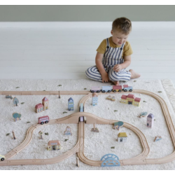 CIRCUIT DE TRAIN XXL SET - LITTLE DUTCH