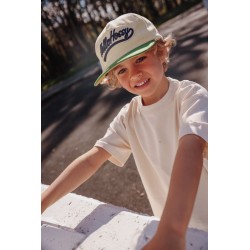CASQUETTE HOMERUN WHITE 6 ANS+ - HELLO HOSSY